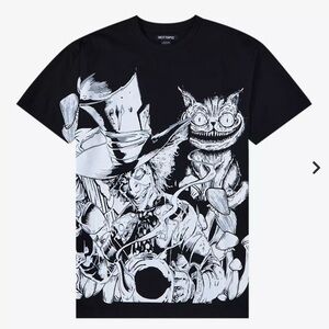 Hot Topic Dark Wonderland Mad Hatter Tee